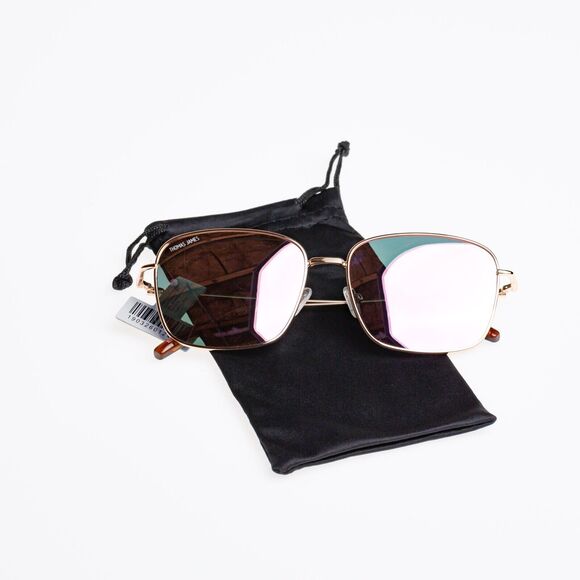 Thomas James LA by PERVERSE Sunglasses Gold/Pink (Pre-Own) - Picture 7 of 7